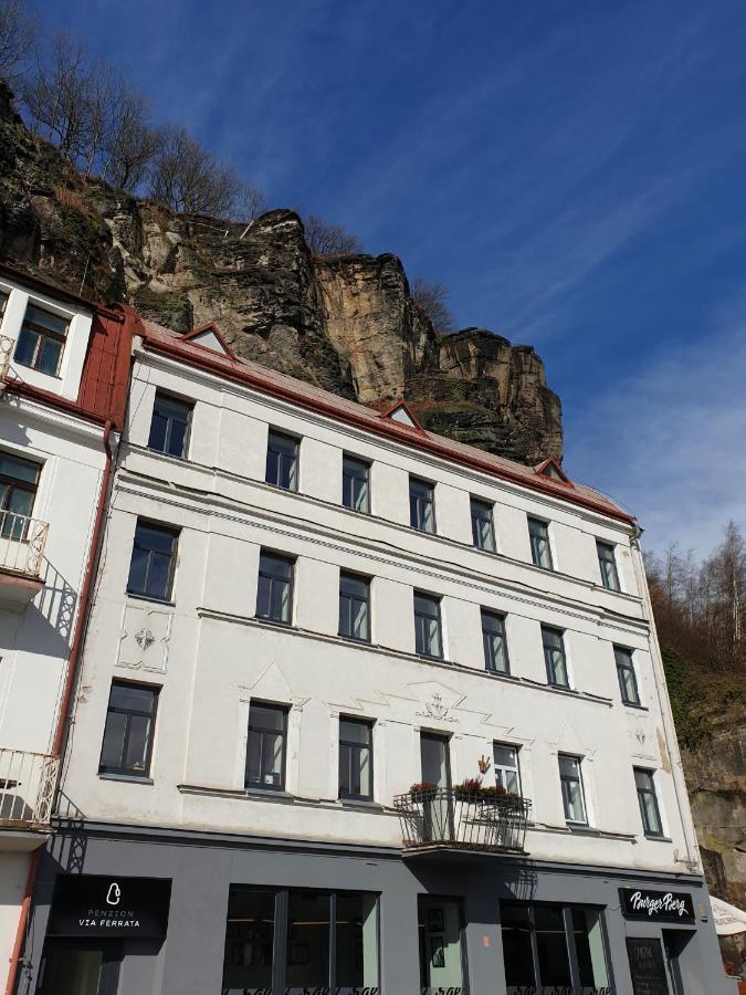 Penzion Via Ferrata Decin Eksteriør bilde